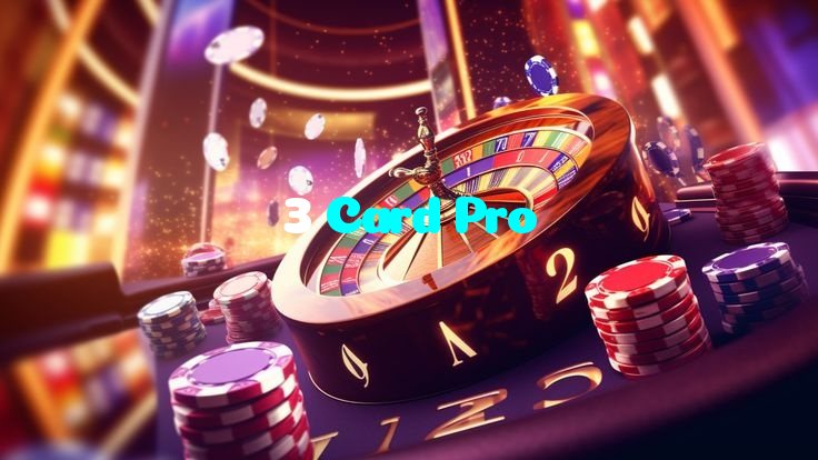 3 Card Pro casino presented on mobile device in Pakistan with slots and live games